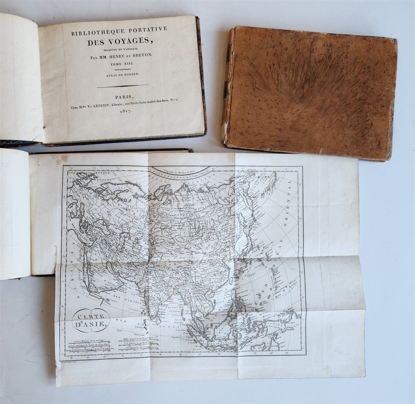 1817 VOYAGES 5 ATLAS VOLUMES antique ILLUSTRATED travels COOK ASIA TURKEY w/MAPS