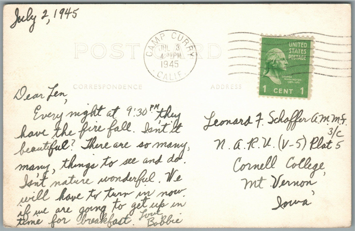 CAMP CURRY CA FIRE HALL VINTAGE REAL PHOTO POSTCARD RPPC