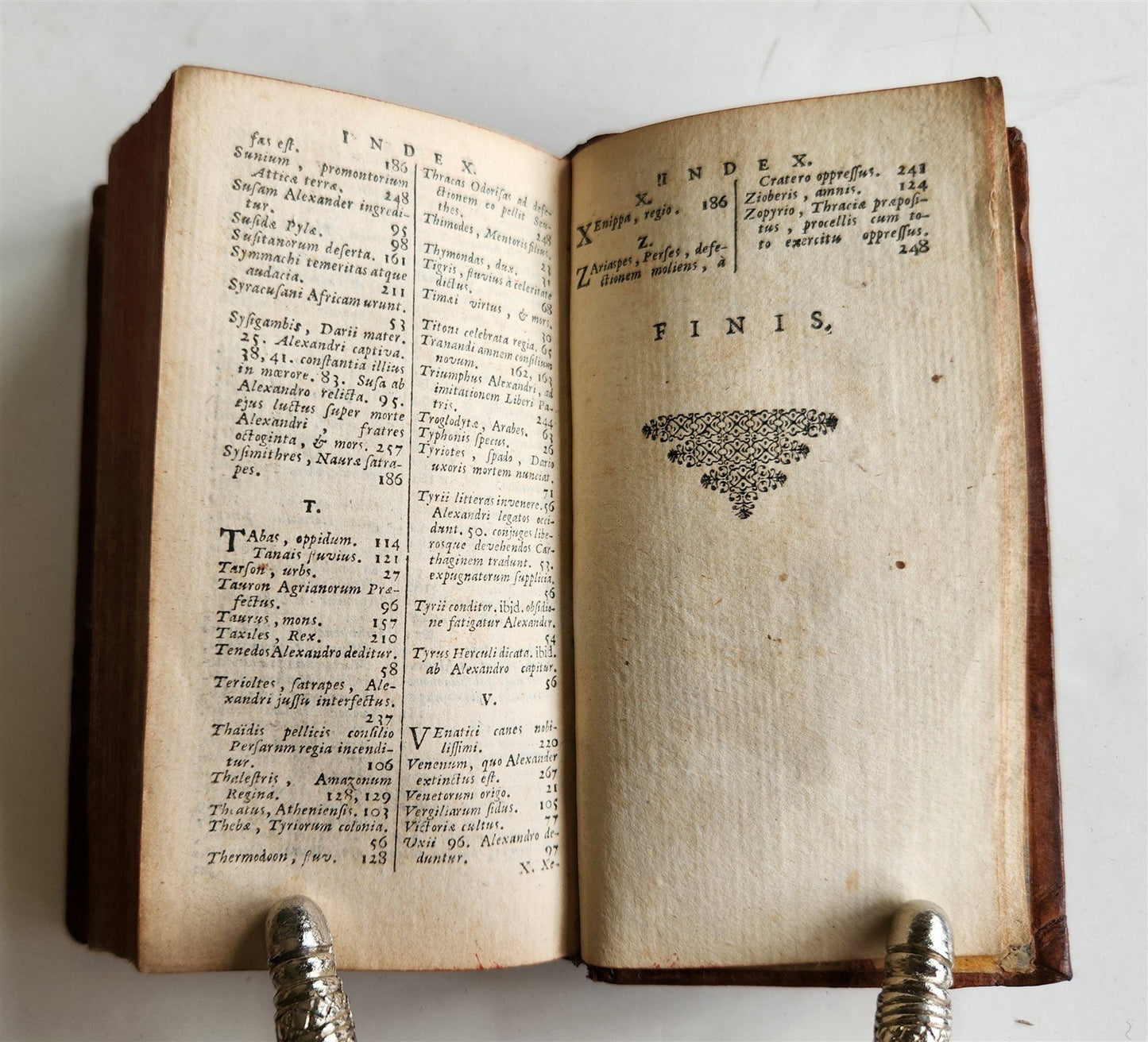 1670 HISTORY by Curtius Rufus ELZEVIR EDITION antique 17th CENTURY