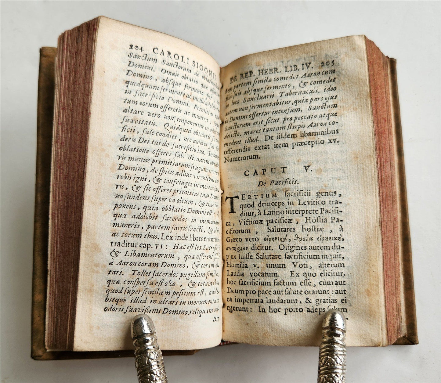 1678 HISTORY of JEWISH PEOPLE antique 17th CENTURY De republica Hebreorum