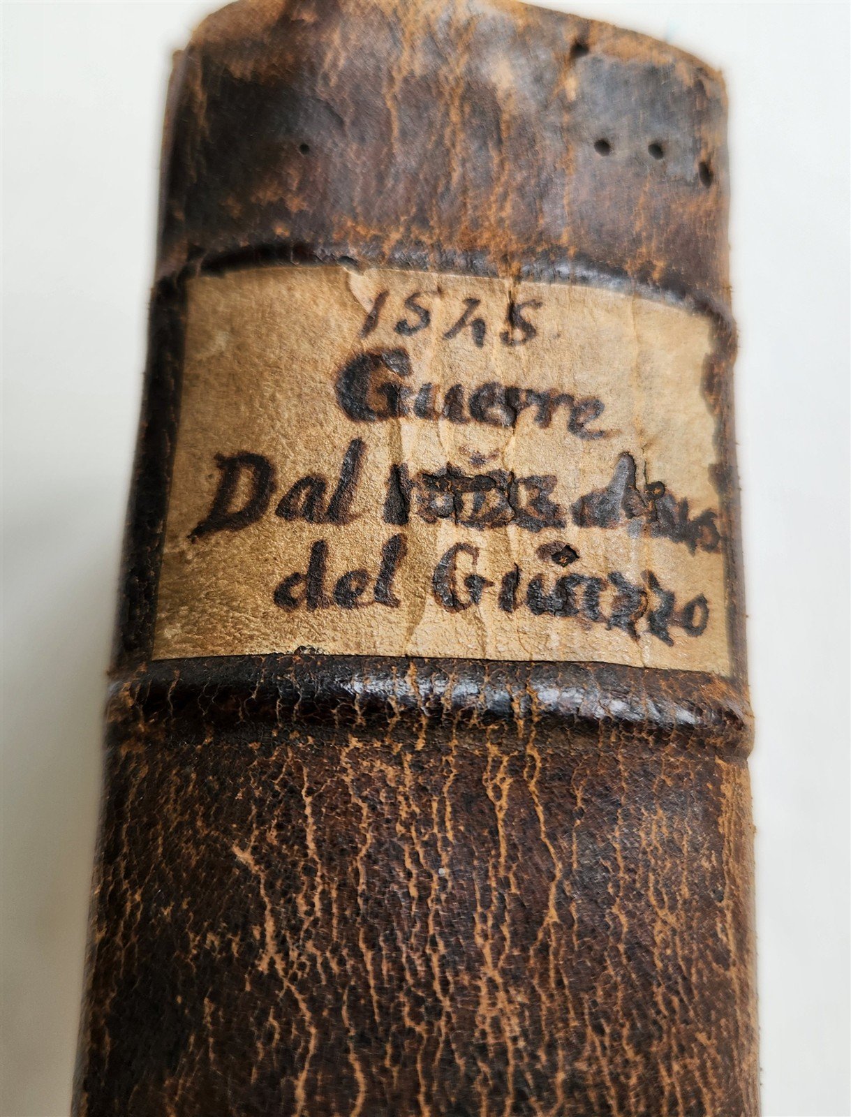 1545 History of events in Italy France Spain Germany & India ANTIQUE 16th cent.