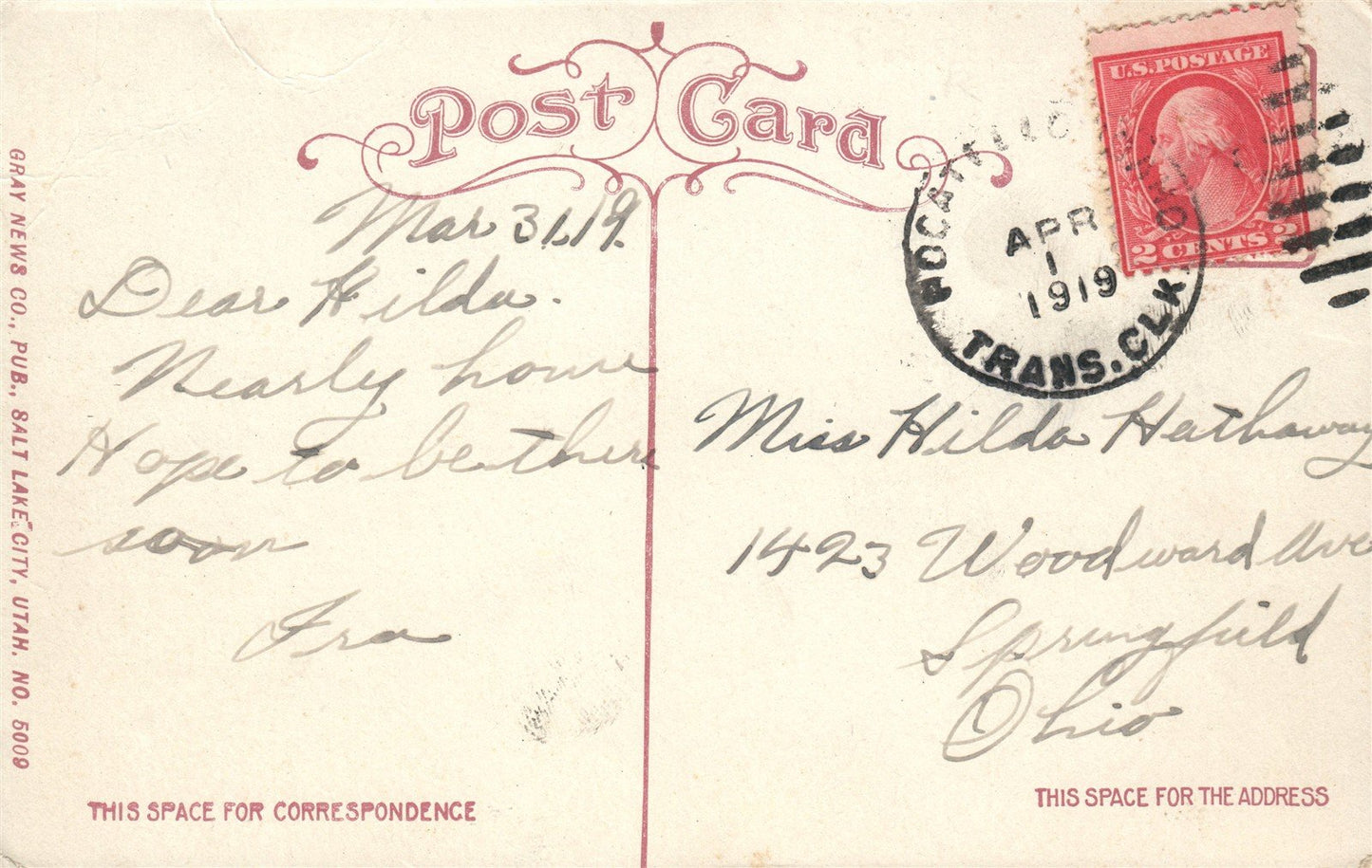 POCATELLO ID RAILROAD SHOPS ANTIQUE POSTCARD