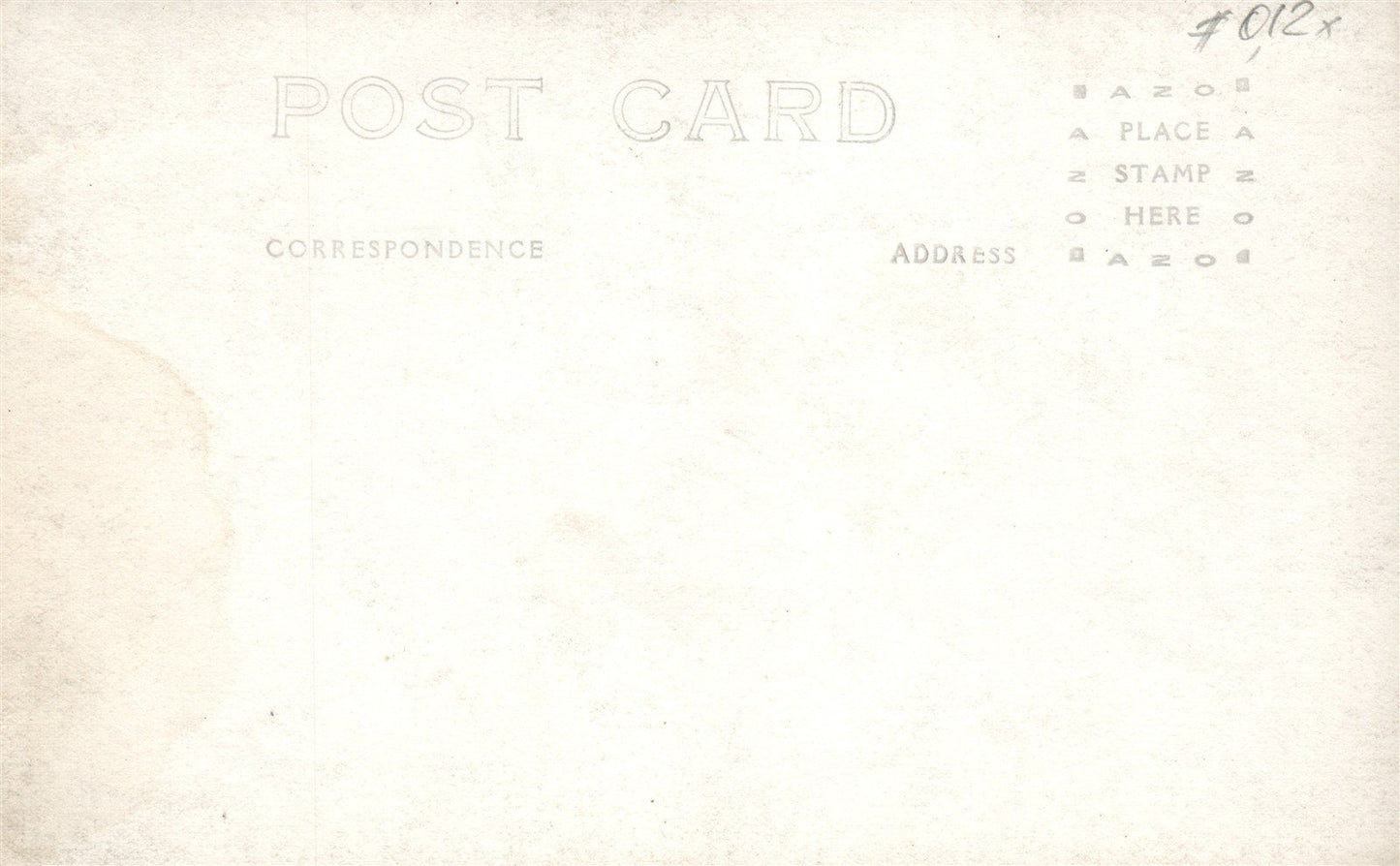 IDABEL OK ANTIQUE REAL PHOTO POSTCARD RPPC