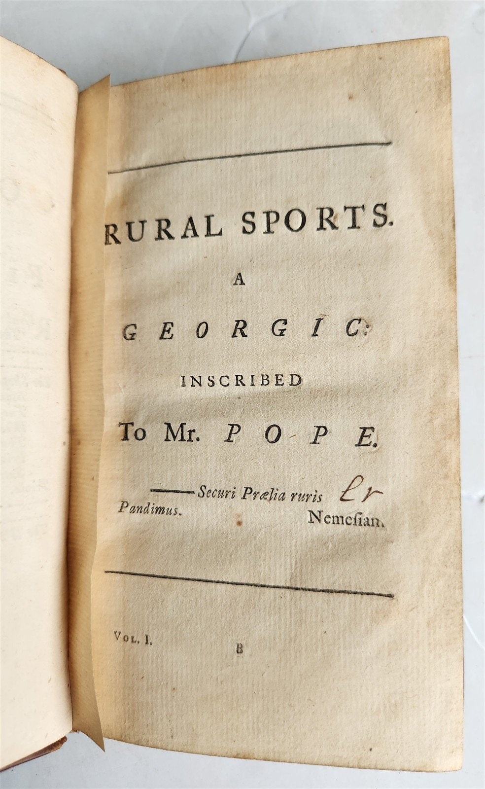 1731 Poems on Several Occasions 2 VOLUMES POETRY by JOHN GAY antique