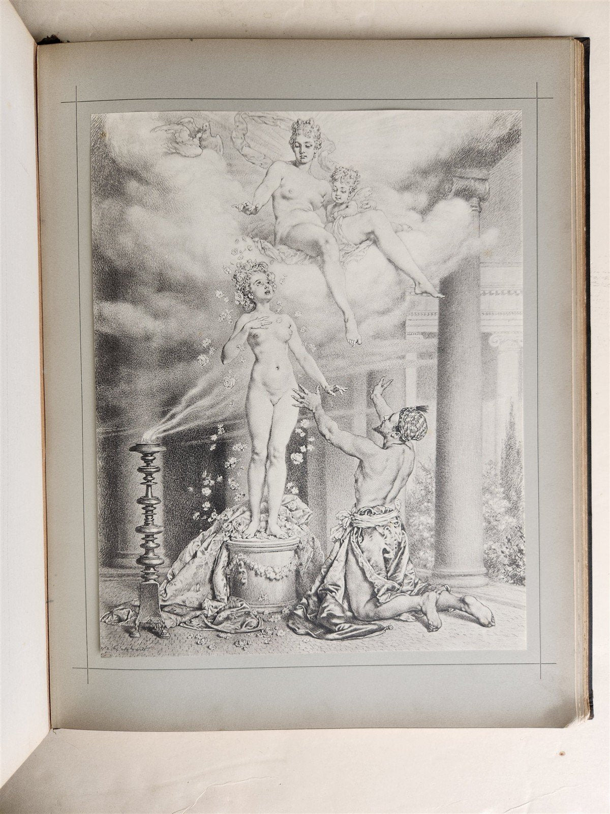 1880s OVID'S METAMORPHOSES ILLUSTRATED antique EROTICA LARGE FOLIO