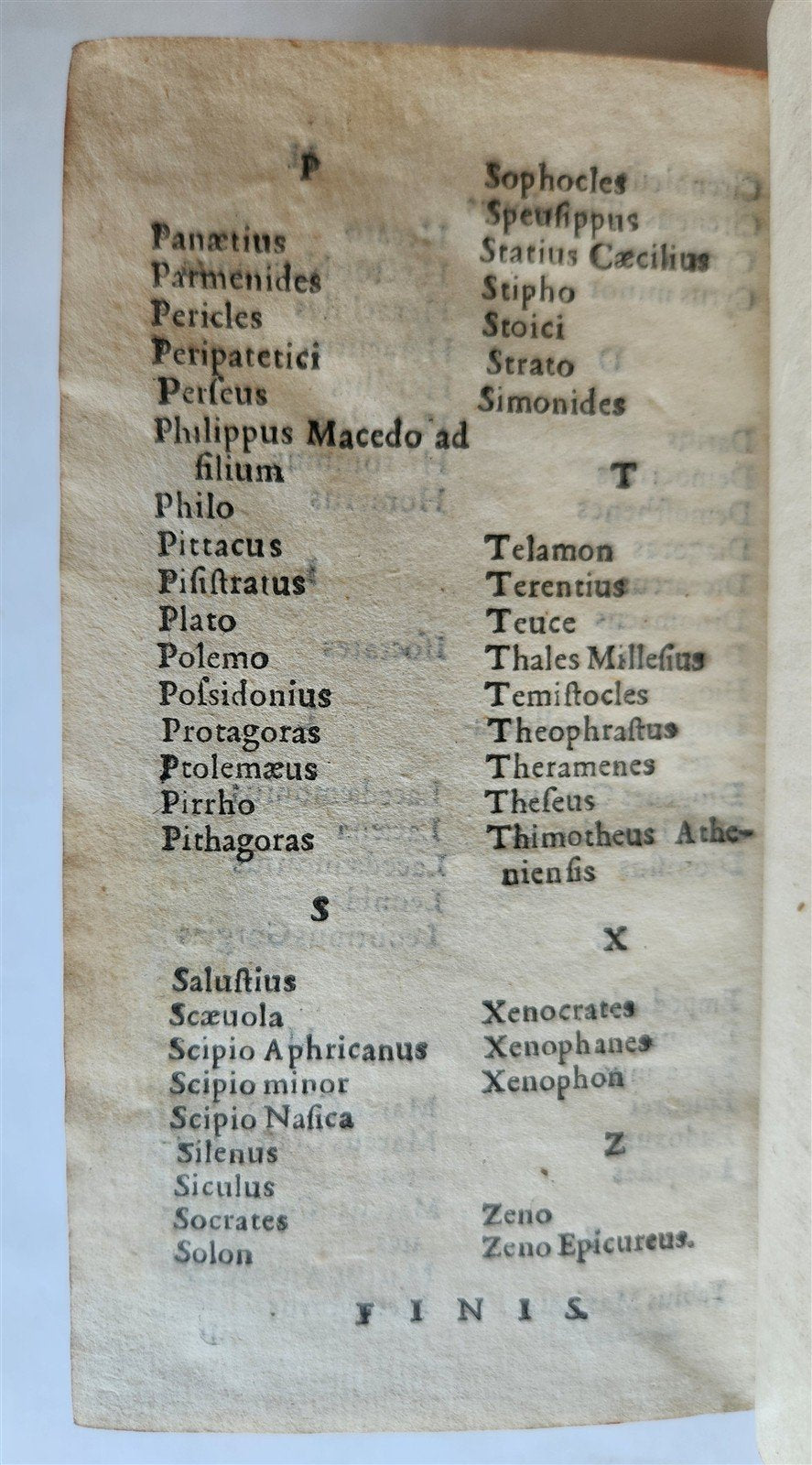 1587 CICERO Demosthenis Isocratis ac aliorum veterum oratorum antique VELLUM