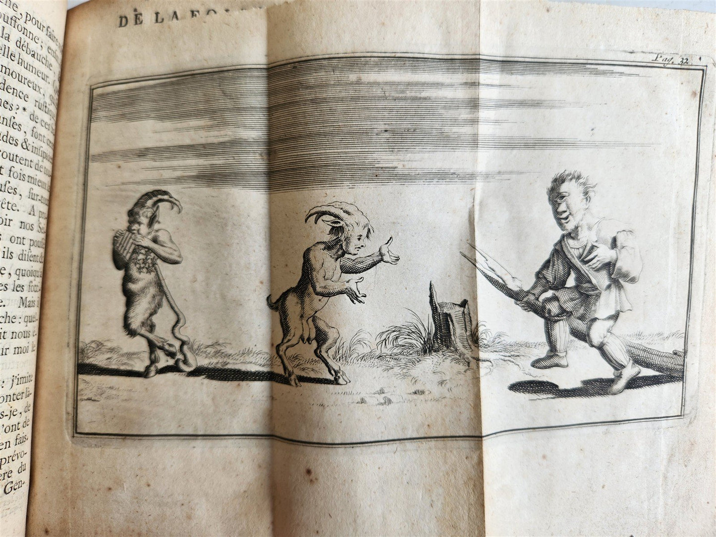 1731 ILLUSTRATED IN PRAISE of FOLLY by Erasmus of Rotterdam antique