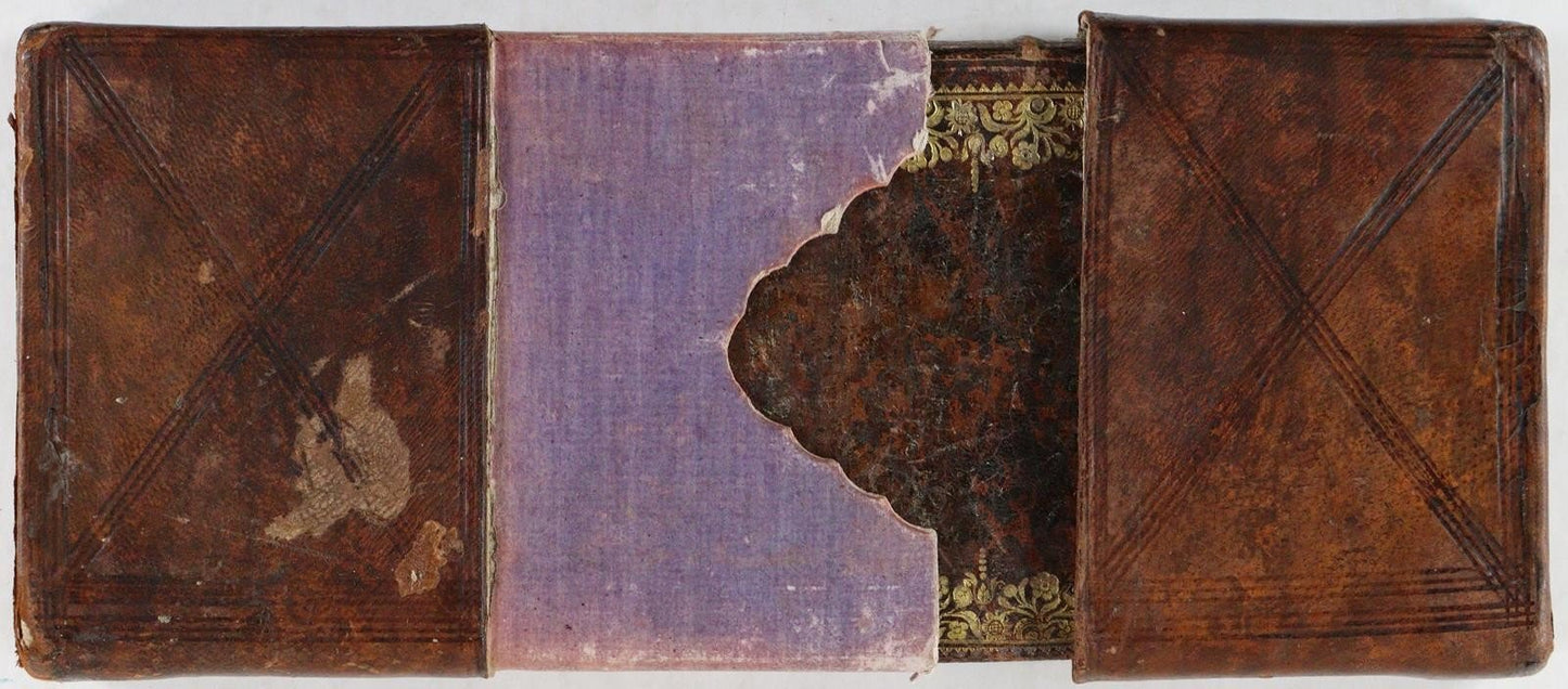 1790s MANUSCRIPT PRAYER BOOK in GERMAN antique 18th CENTURY w/ SLIPCASE