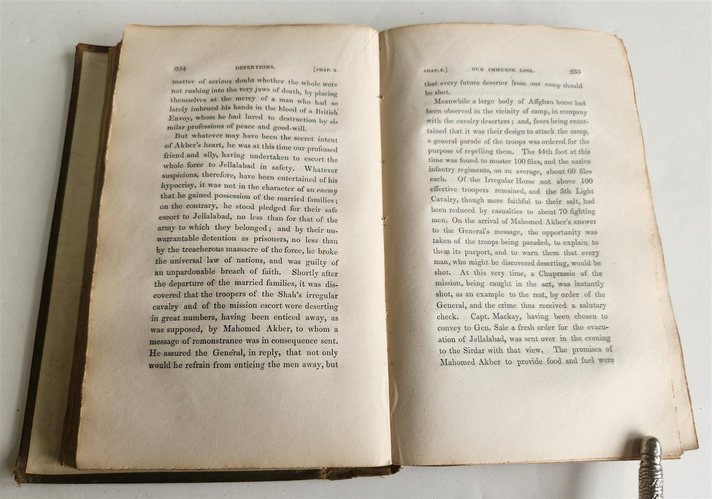 1843 MILITARY OPERATIONS at CABUL antique Journal of Imprisonment in Afghanistan