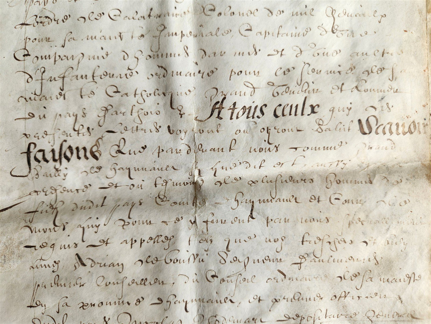 17th century MANUSCRIPT on VELLUM ANTIQUE LEGAL DOCUMENT in FRENCH 24 pages