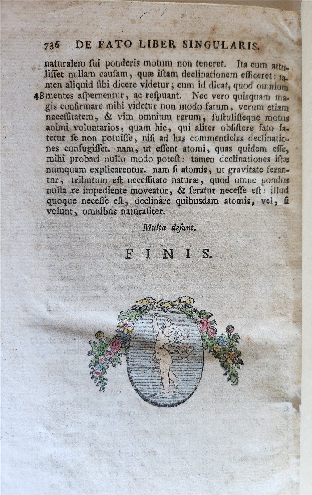 1776 CICERO OPERA OMNIA antique
