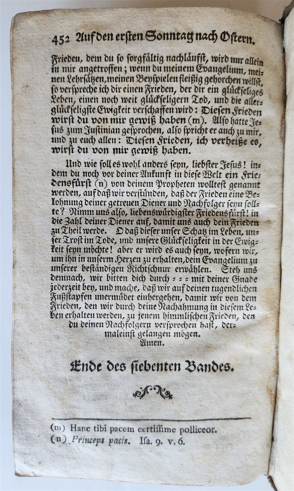 1780 SERMONS on the Sunday and Feast-Day Gospels in GERMAN antique