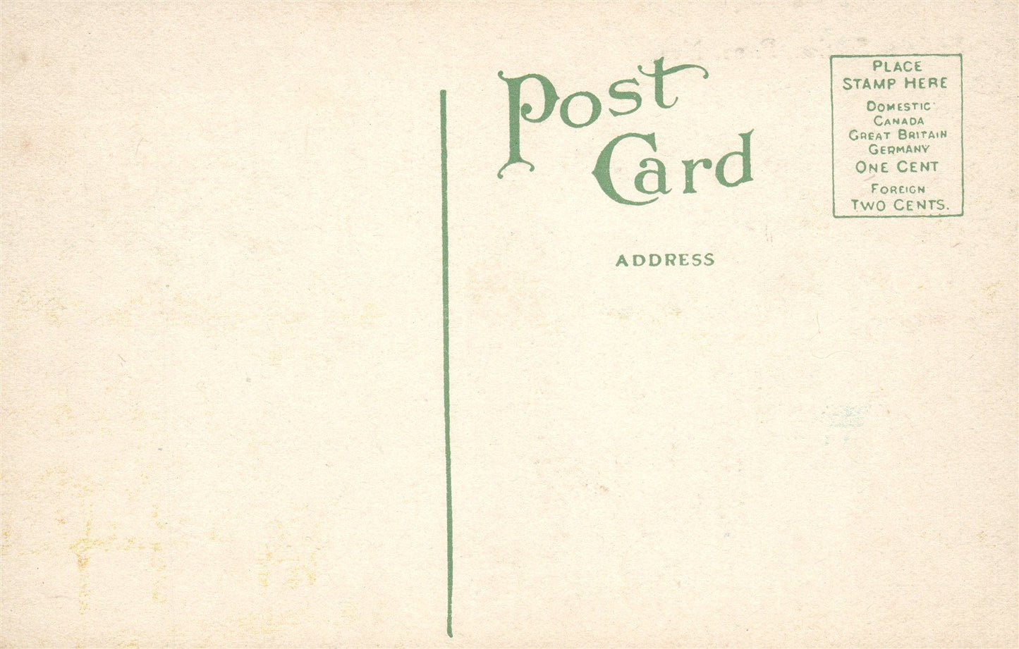 RENO NV BUSINESS SECTION ANTIQUE POSTCARD