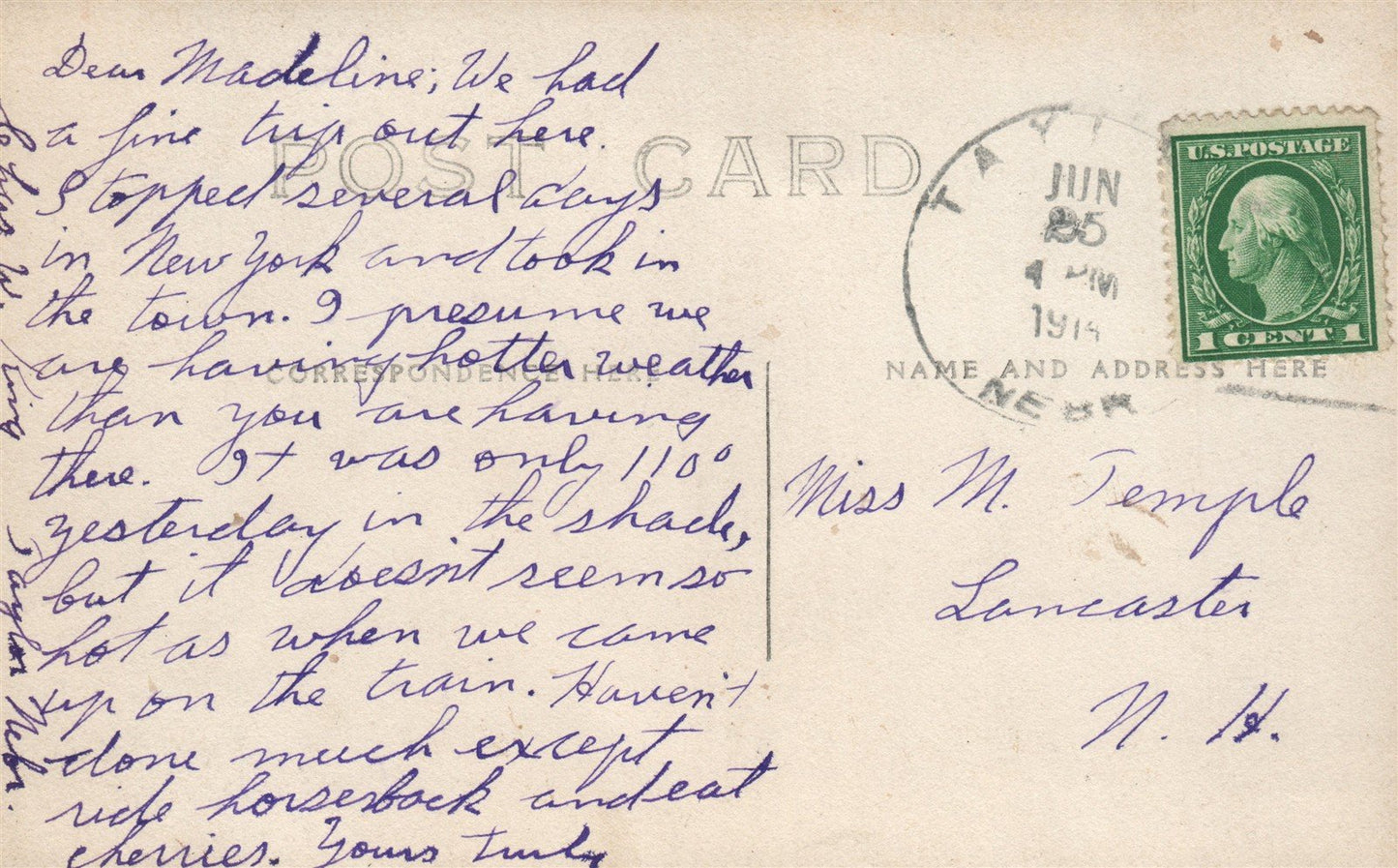 ORD NE WEST SIDE of SQUARE ANTIQUE REAL PHOTO POSTCARD RPPC