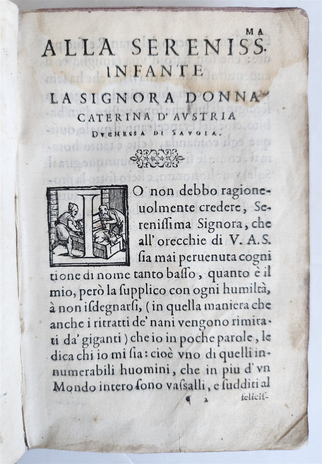 1585 DICHIARATIONE DE I SALMI DI DAVID antique Declaration of Psalms of David