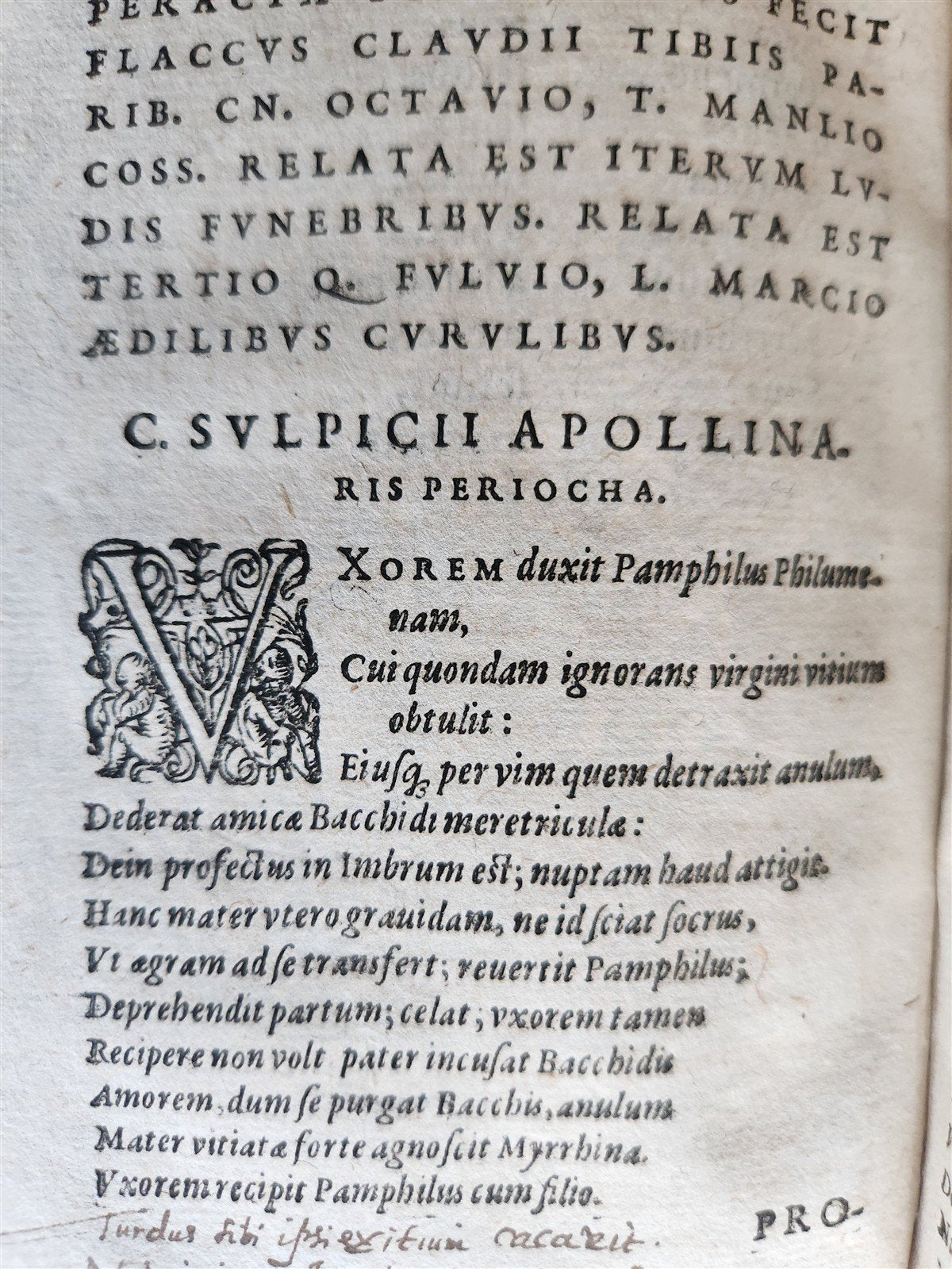 1598 COMEDIES of TERENCE ILLUSTRATED by AMMAN antique VELLUM MANUSCRIPT BINDING