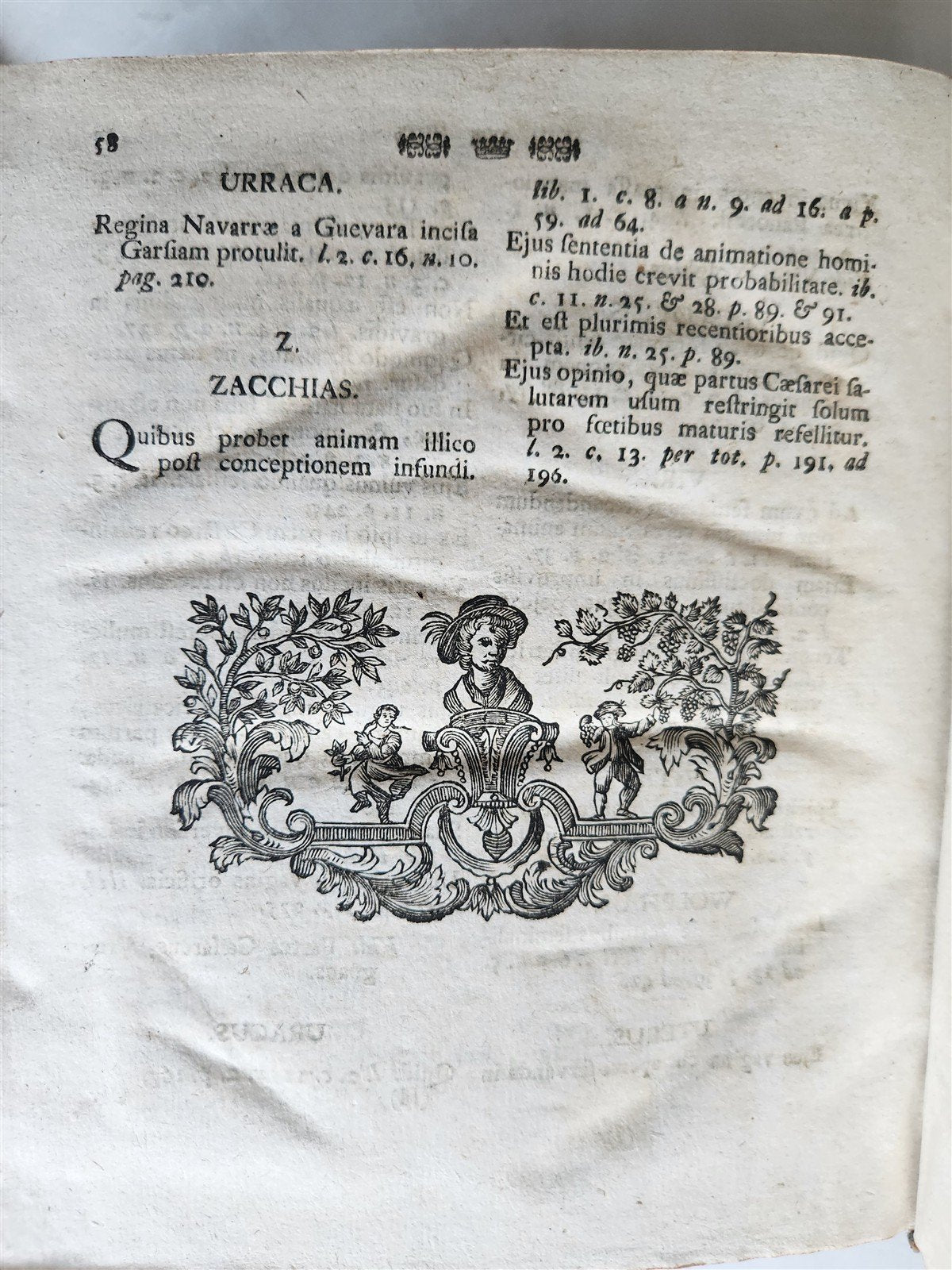 1764 EMBRYOLOGIA OBSTETRICS antique PIGSKIN BINDING w/ CLASPS