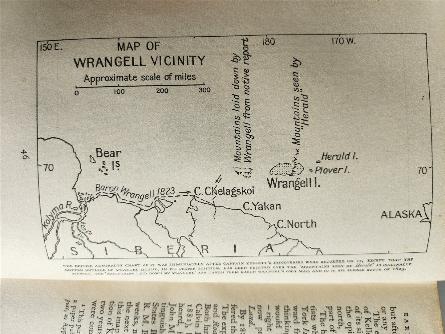 1926 THE ADVENTURE of WRANGEL ISLAND illustrated ANTIQUE