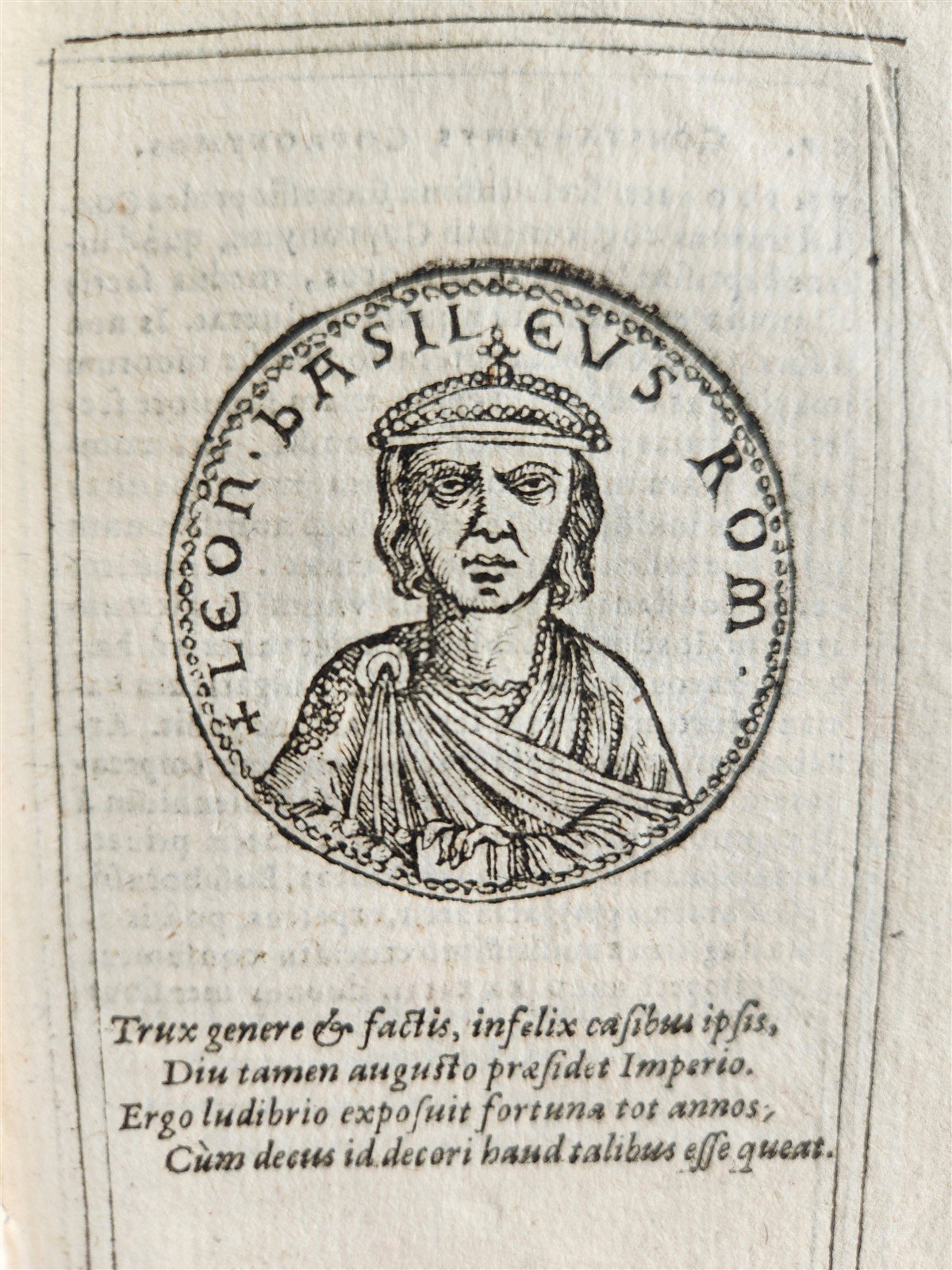 1599 IMAGES OF ROMAN EMPERORS antique ILLUSTRATED Plantin Press