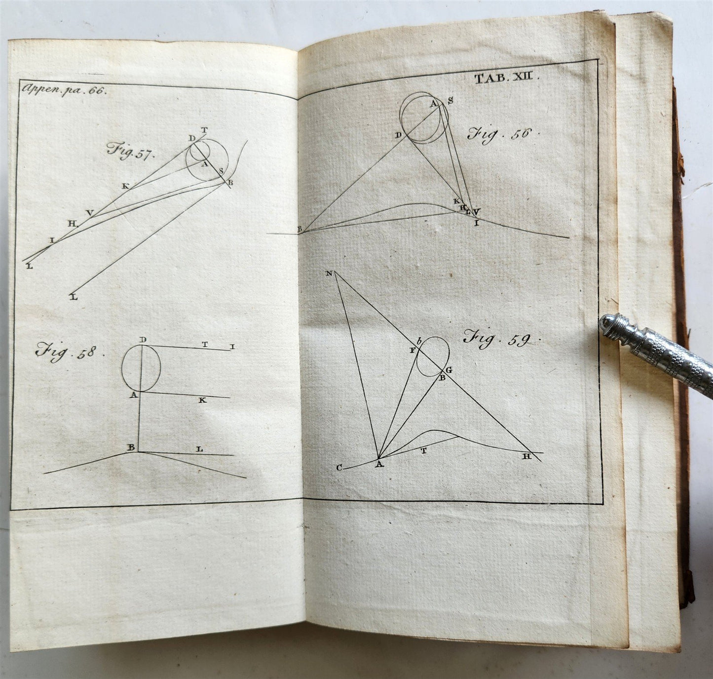 1771 Treatise of Algebra ILLUSTRATED antique in ENGLISH