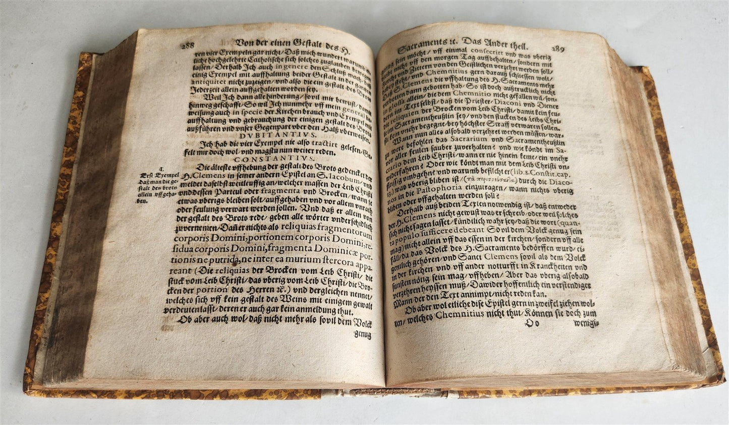 1596 THEOLOGY in GERMAN by Johannes Pistorius antique