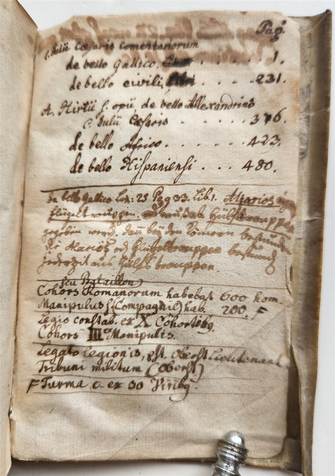 1558 JULIUS CAESAR Rerum ab se gestarum commentarii ILLUSTRATED antique VELLUM
