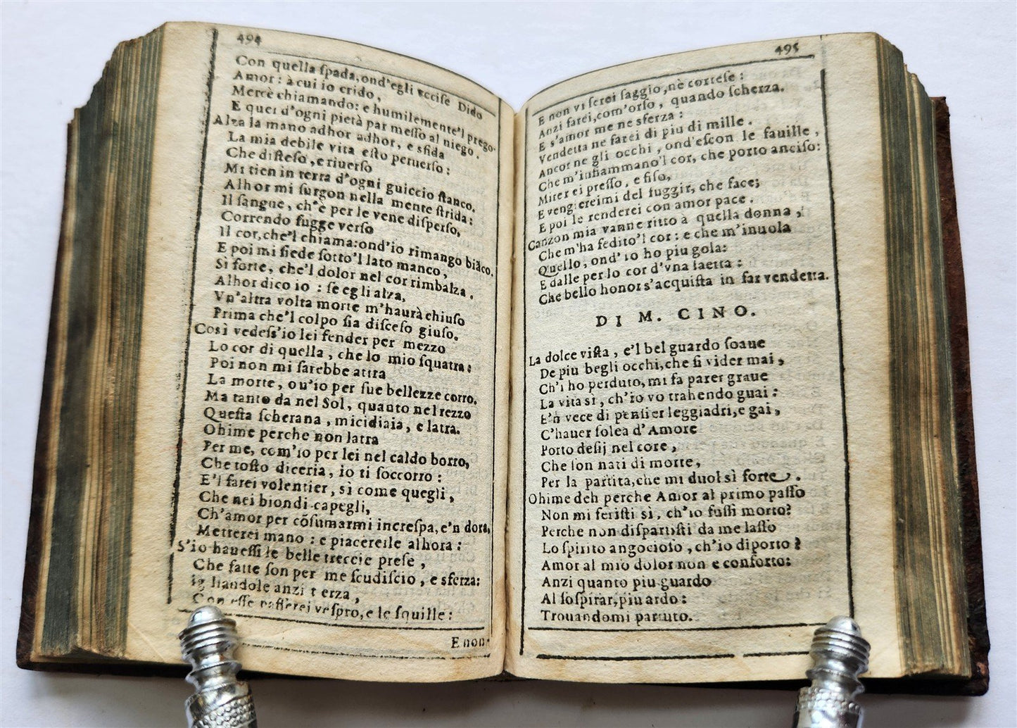 1572 PETRARCH ILLUSTRATED in ITALIAN antique 16th CENTURY rare PETRARCA POETRY