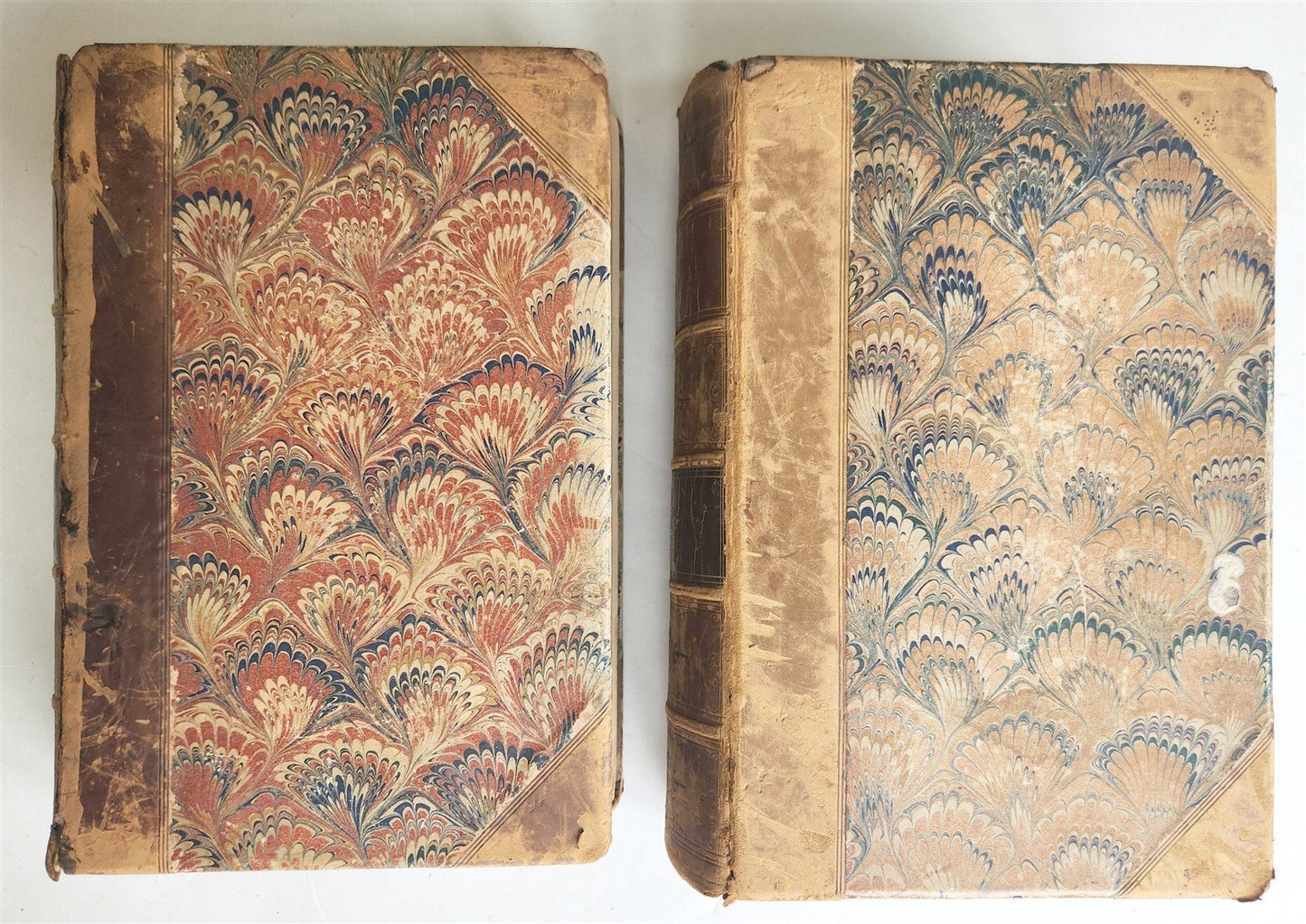1870 SIGNED by AUTHOR ! Dictionary of Biography and Mythology antique 2 VOLUMES