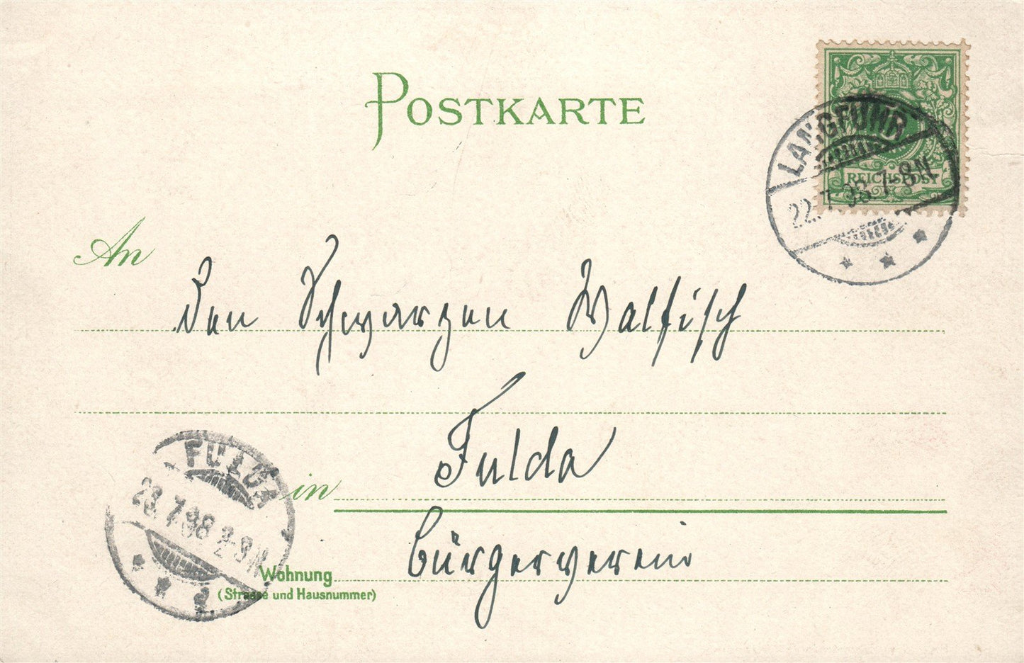 WESTERPLATTE GERMANY LIGHTHOUSE ANTIQUE POSTCARD
