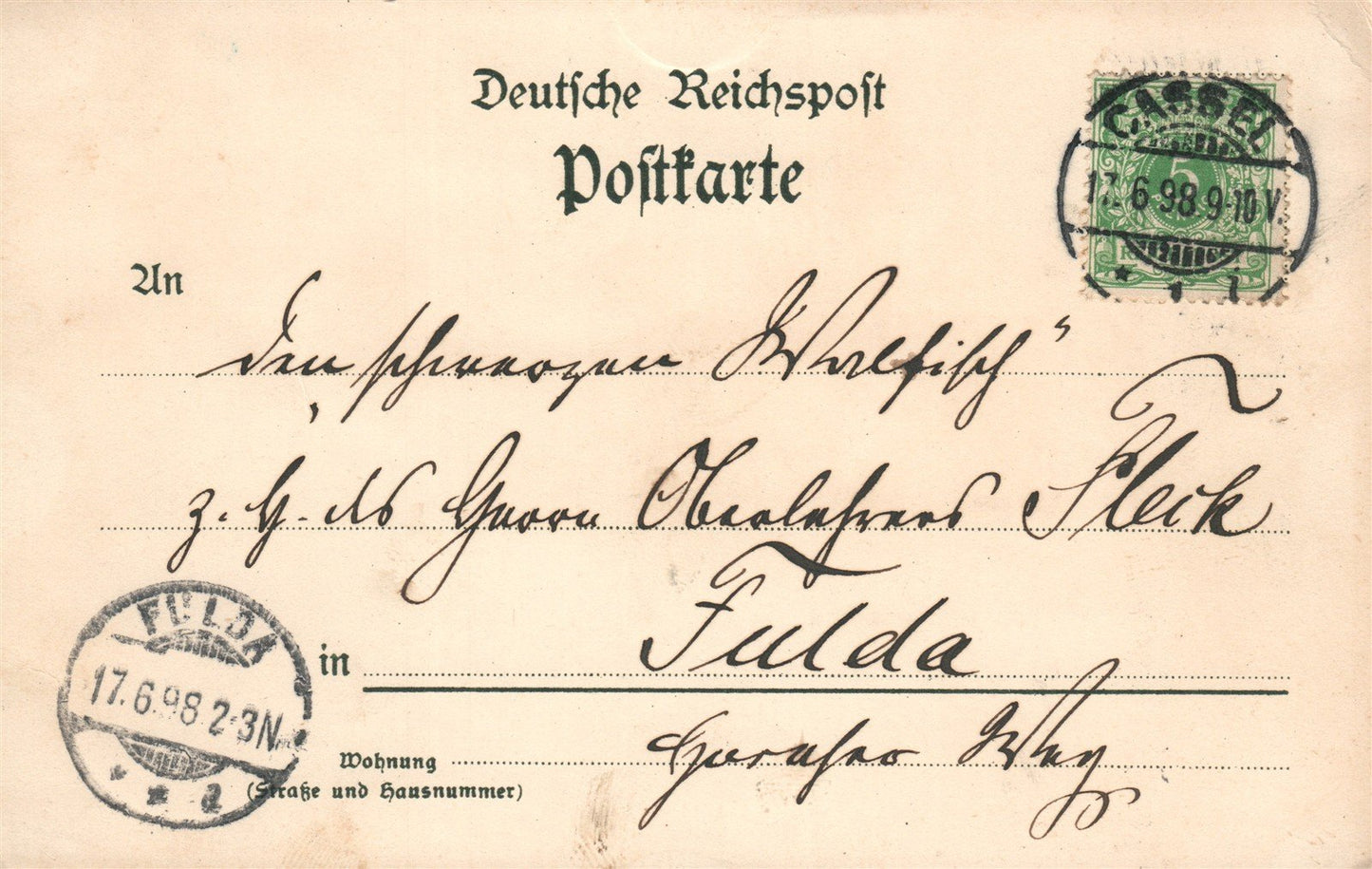 DIE LOWENBURG GERMANY ANTIQUE POSTCARD
