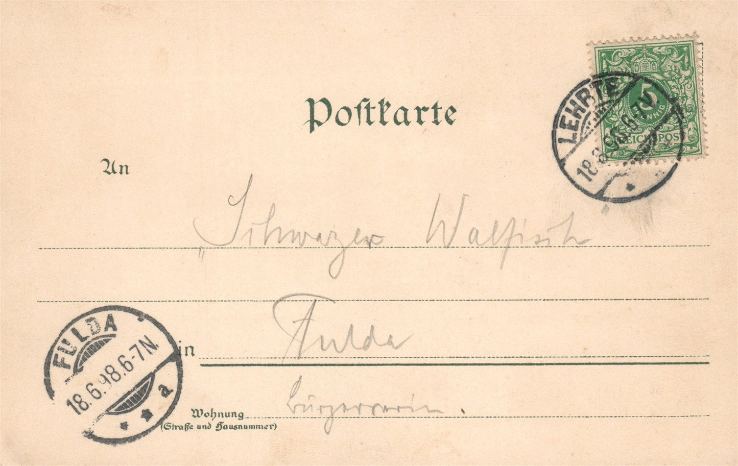 GOTTINGEN GERMANY ANTIQUE POSTCARD