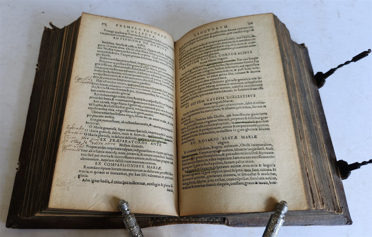 1590 CHEMNITZ Examinis decretorum concilii Tridentini antique 16th cent. PIGSKIN
