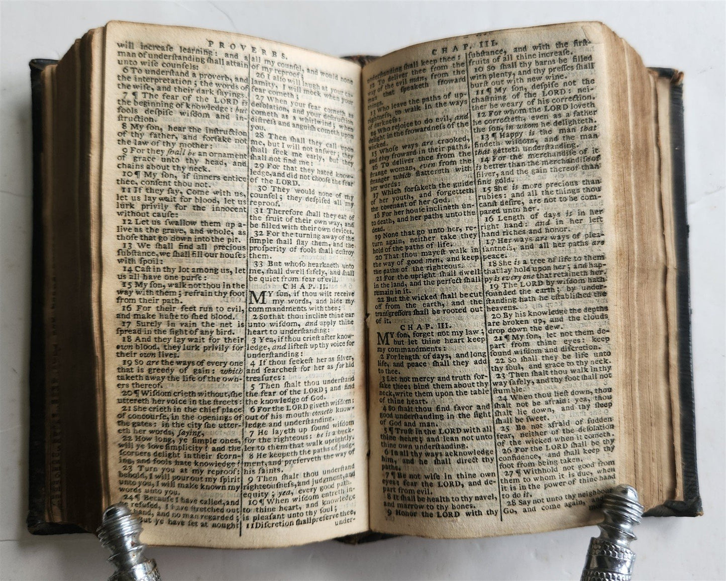 1776 BIBLE in ENGLISH antique OLD & NEW TESTAMENT
