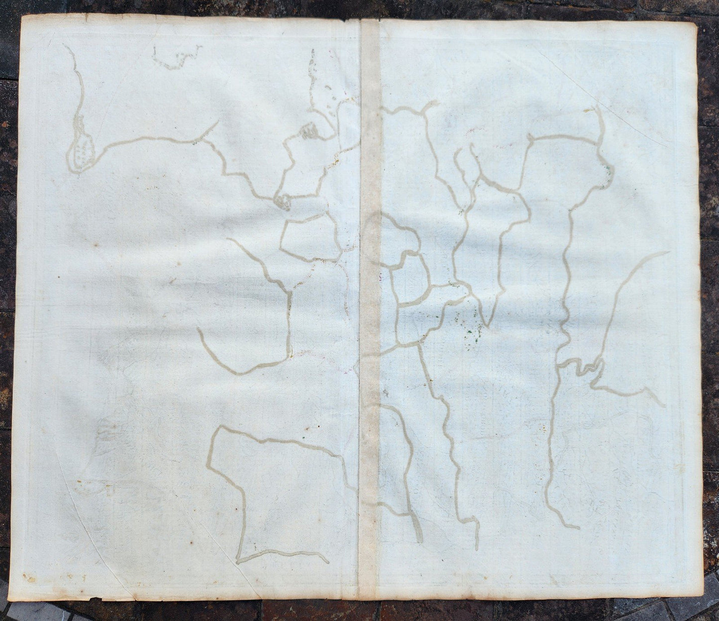 1721 MAP of RUSSIA - MOSCOVEY in EUROPE by Abel Ketelbey ANTIQUE