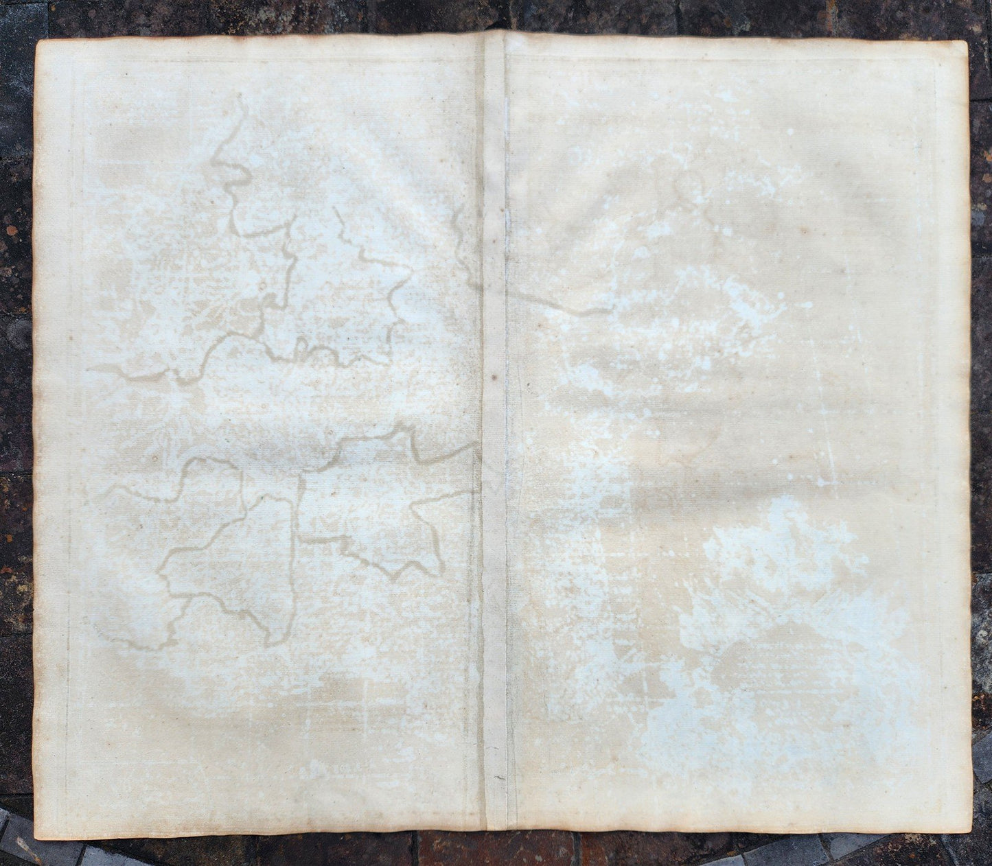 1719 MAP of FRANCE by JOHN SENEX antique