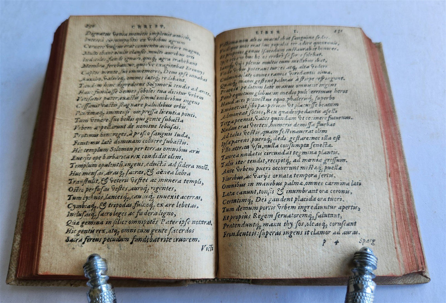 1566 16th CENTURY POETRY by Marco Girolamo Vida ANTIQUE