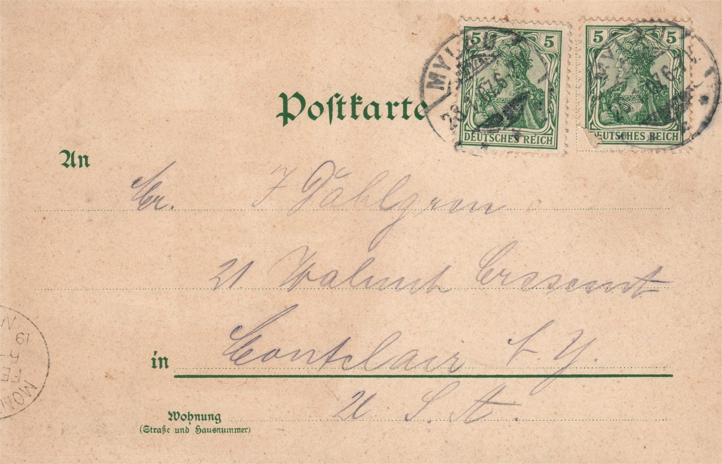 KAISERSCHLOSS zu MYLAU GERMANY ANTIQUE POSTCARD