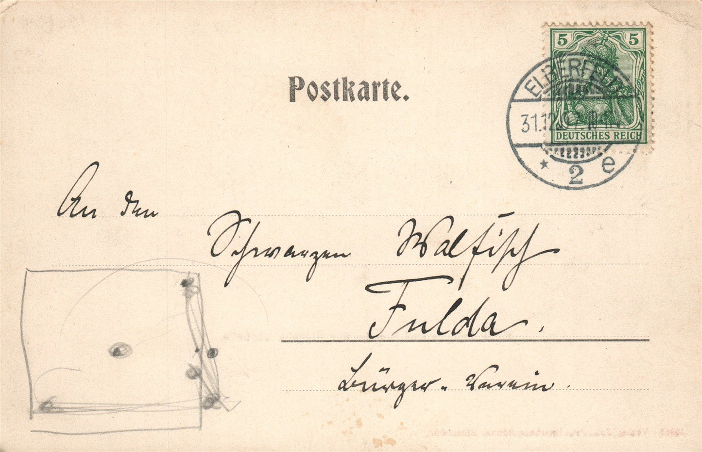 GERMANY Schwebebahn und Sonnborner Eisenbahnbrucke ANTIQUE POSTCARD