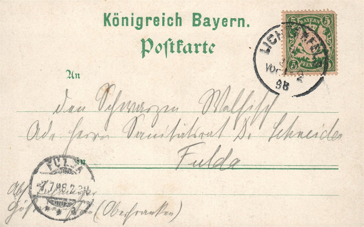 GERMANY VIERZCHNHEILIGEN ANTIQUE POSTCARD