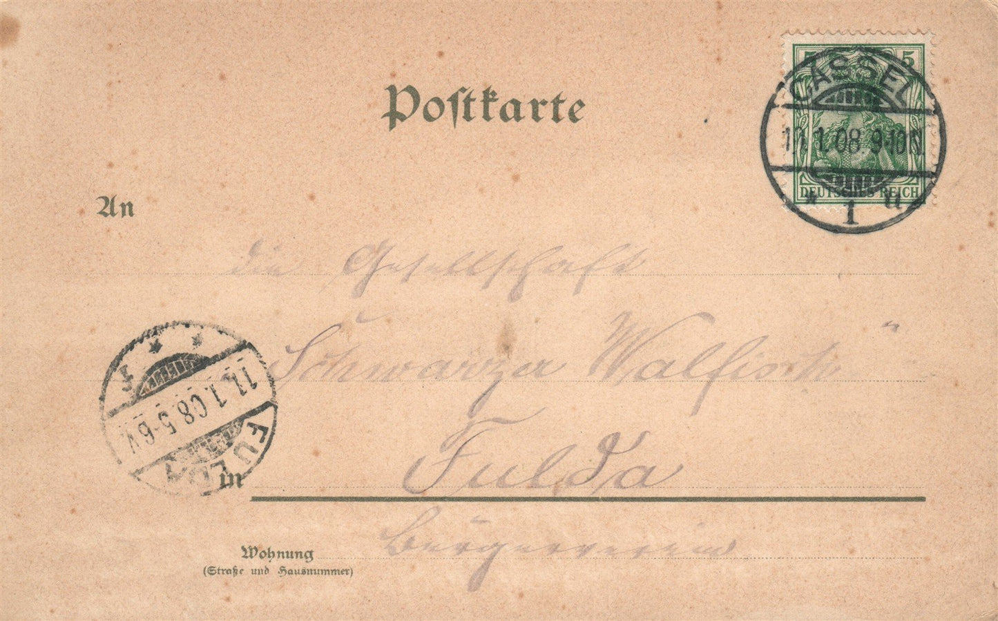 GERMANY KASSEL ANTIQUE POSTCARD