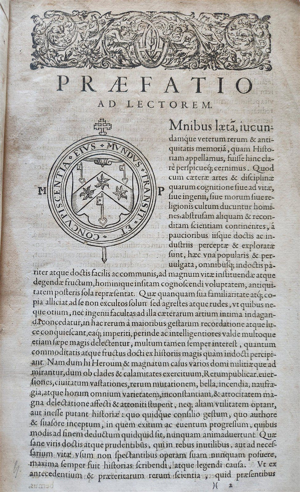 1605 HISTORY of ENGLISH CHURCH antique FOLIO w/ WOODCUTS
