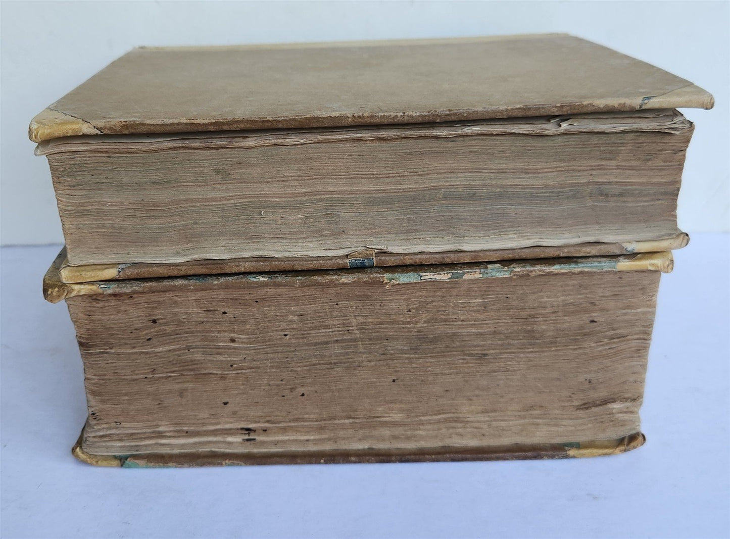 1586 ROMAN HISTORY by TITUS LIVIUS 2 VOLUMES in ITALIAN antique 16th CENTURY