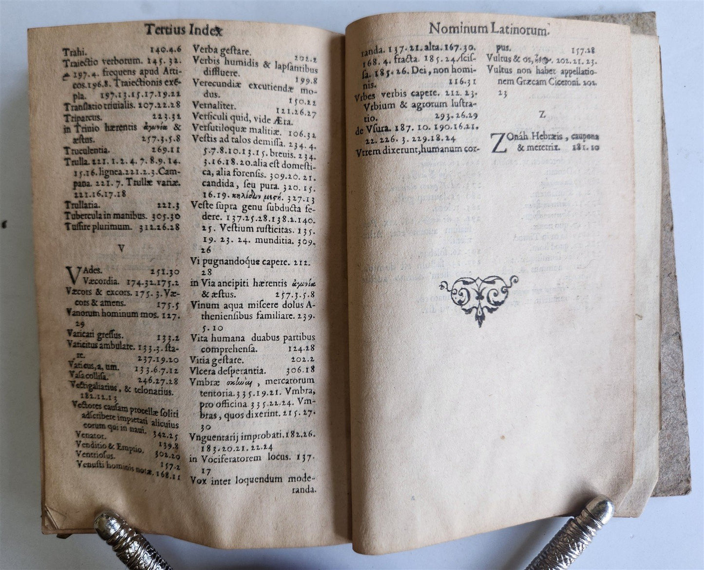 1599 THEOPHRASTUS Notationes Morum ANTIQUE 16th CENTURY
