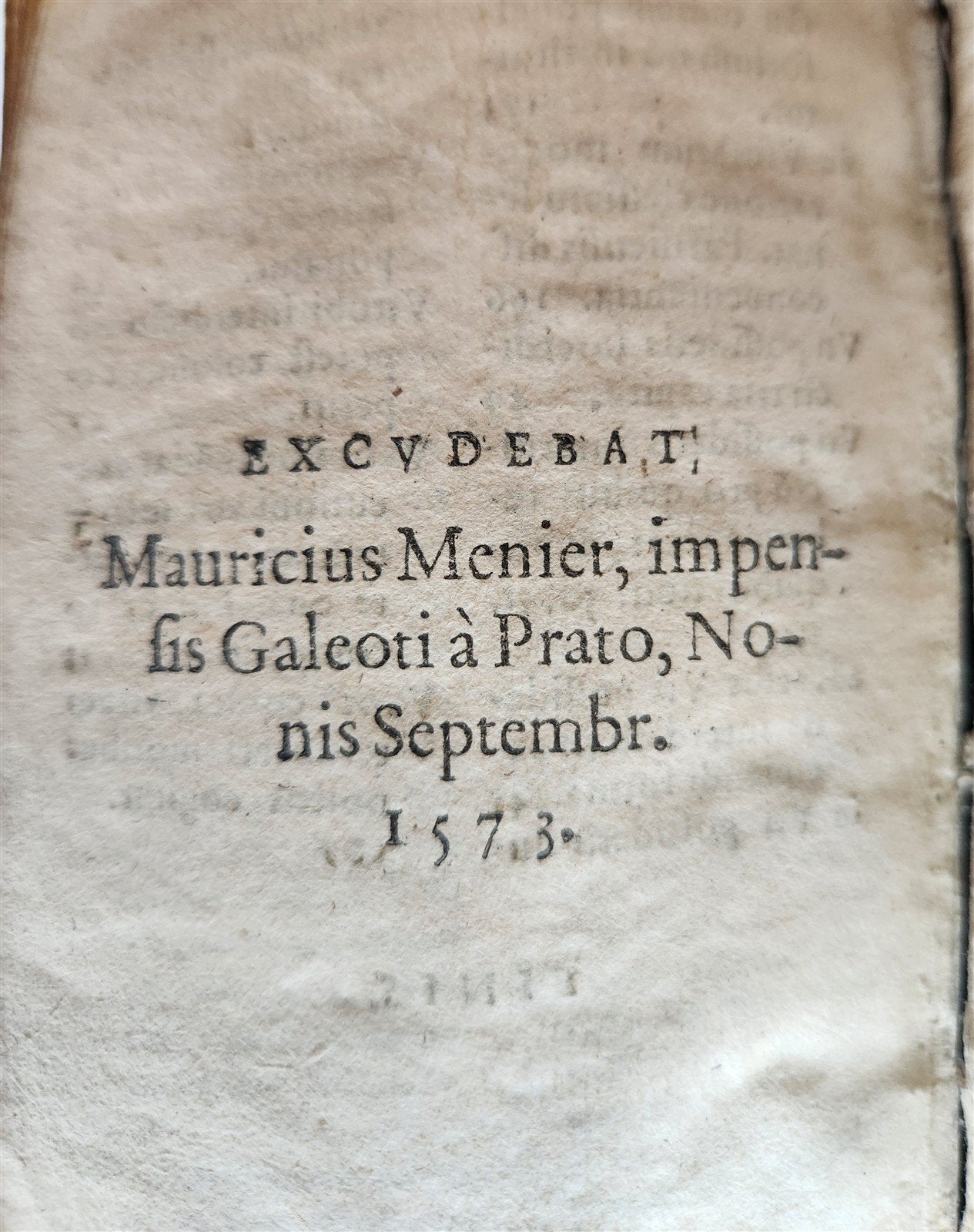 1573 LAW BOOK Institutionum Forensium ANTIQUE original 16th century binding