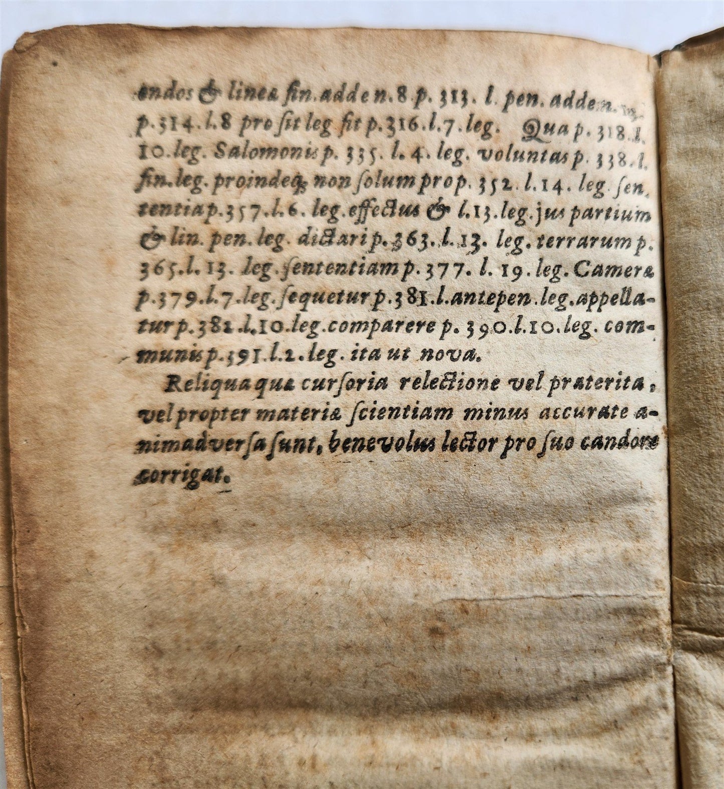 1609 COMMENTARY on ANCIENT ROMAN CLASSICAL AUTHORS vellum binding ANTIQUE