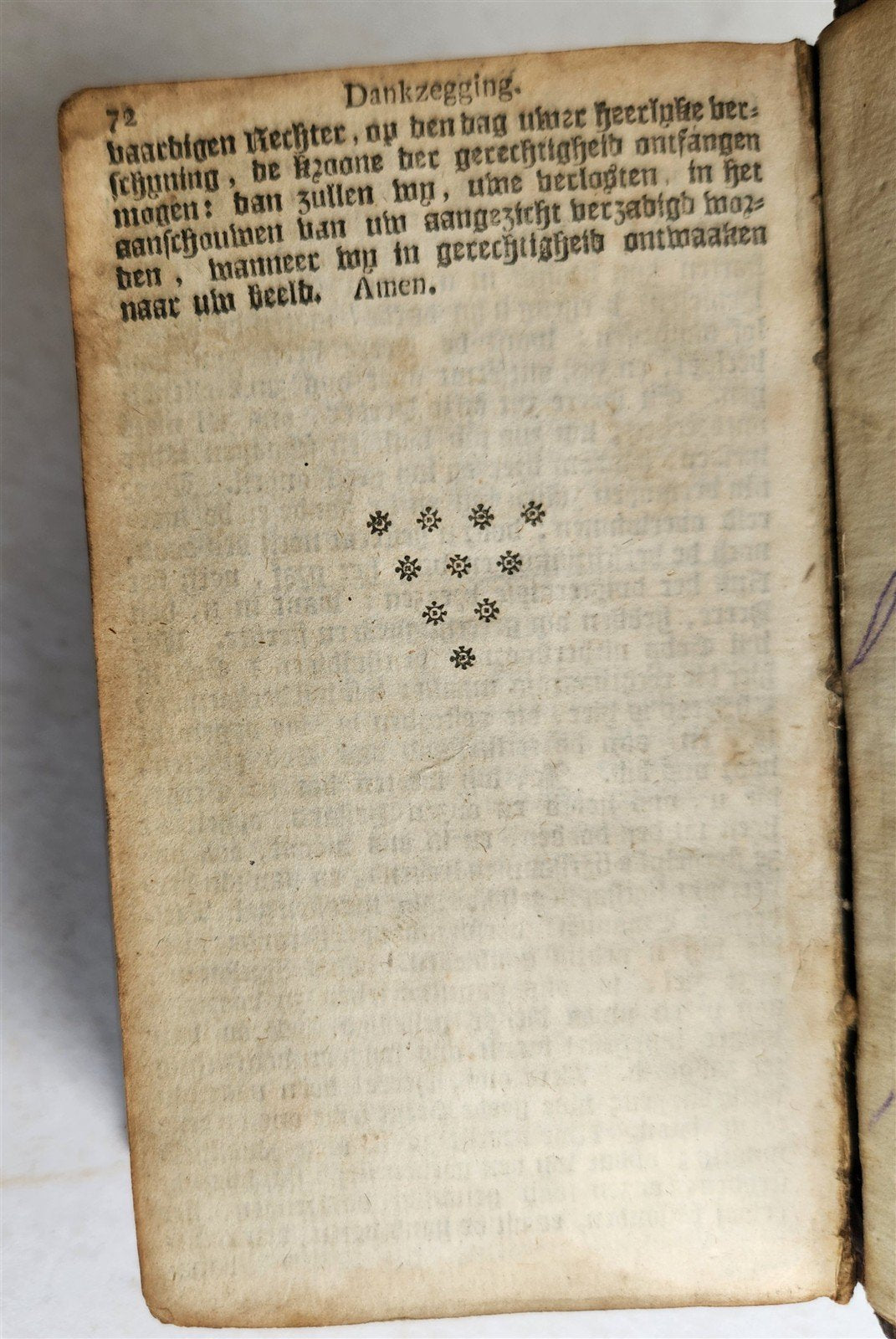 1770 BOOK of PSALMS in DUTCH fine binding ANTIQUE HET BOEK der PSALMEN