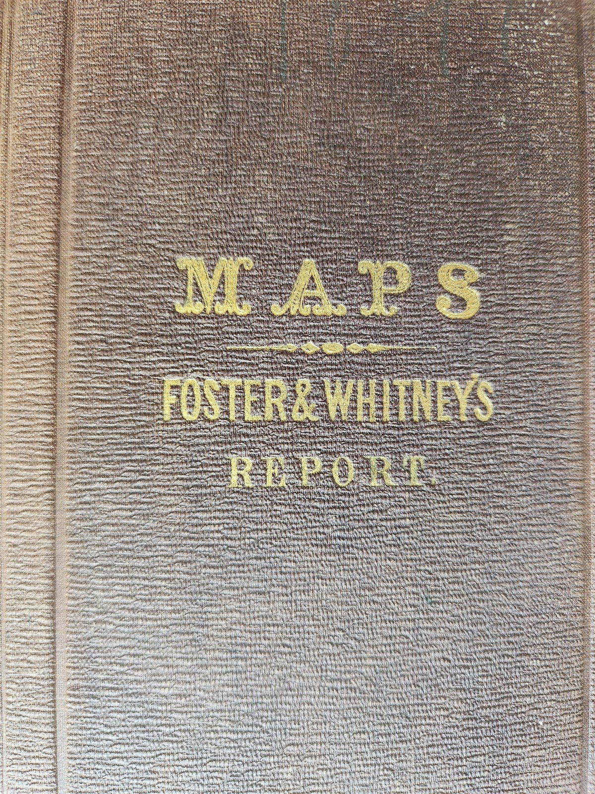 1851 MICHIGAN 3 MAPS antique AMERICANA