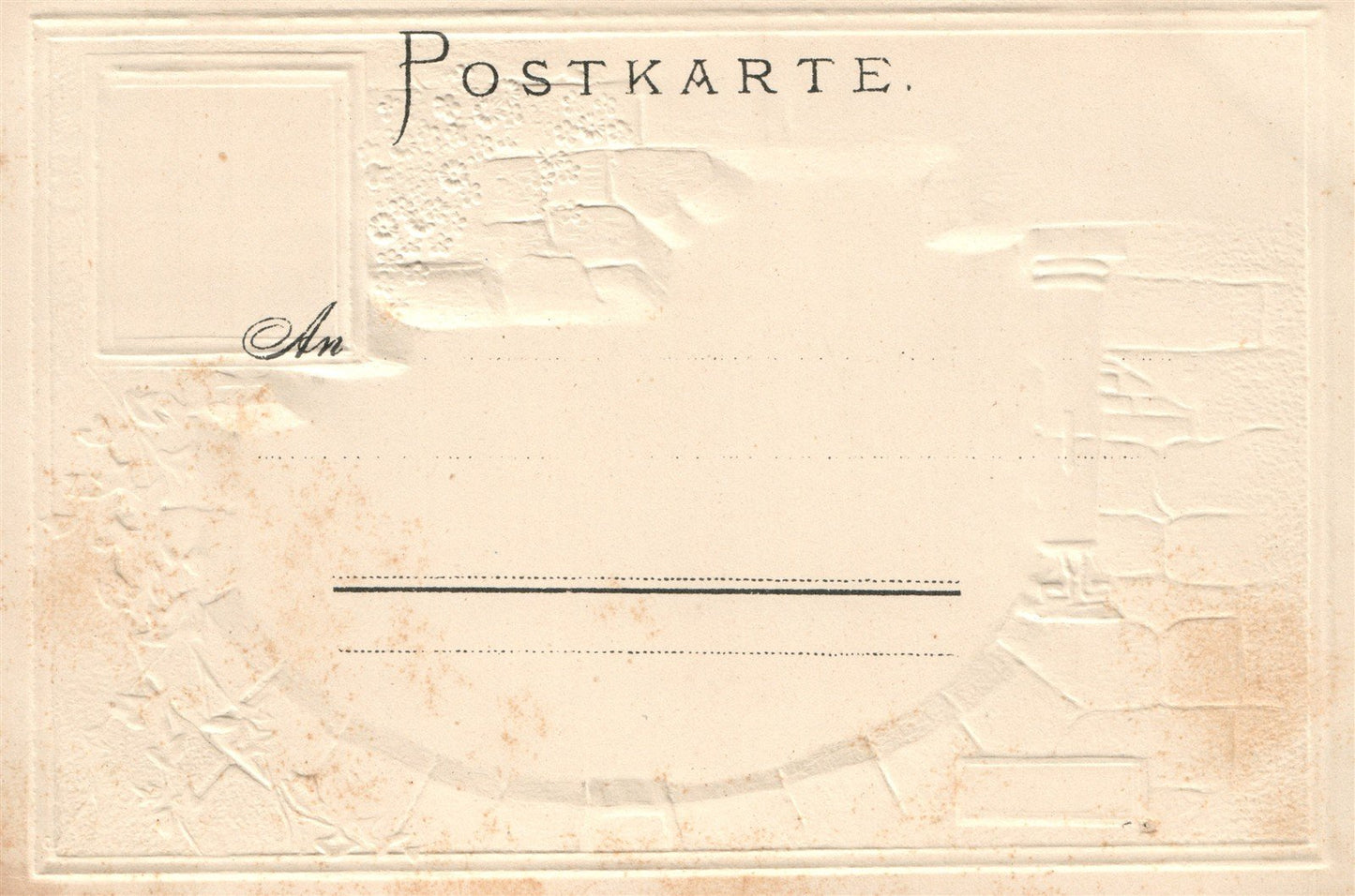 GERMANY CANNSTATT KURSAAL ANTIQUE POSTCARD