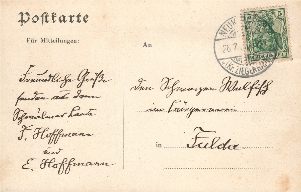 GERMANY NEUKIRCHEN ANTIQUE POSTCARD