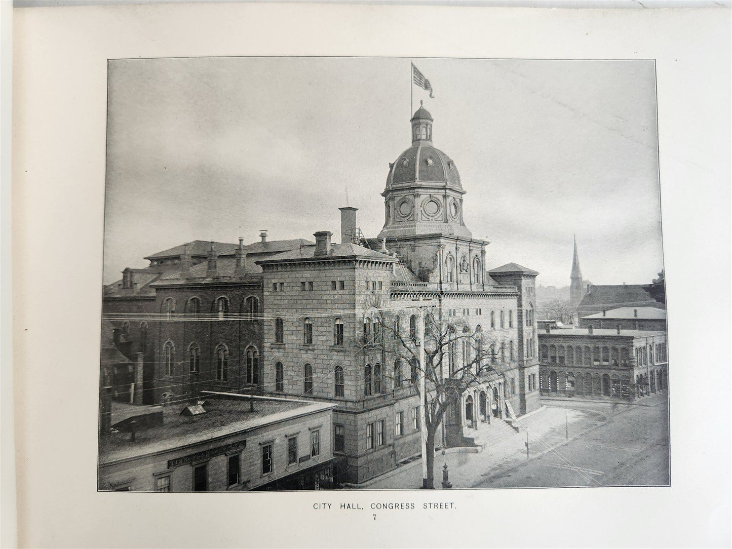 1890s PORTLAND and its attractions ILLUSTRATED antique AMERICANA